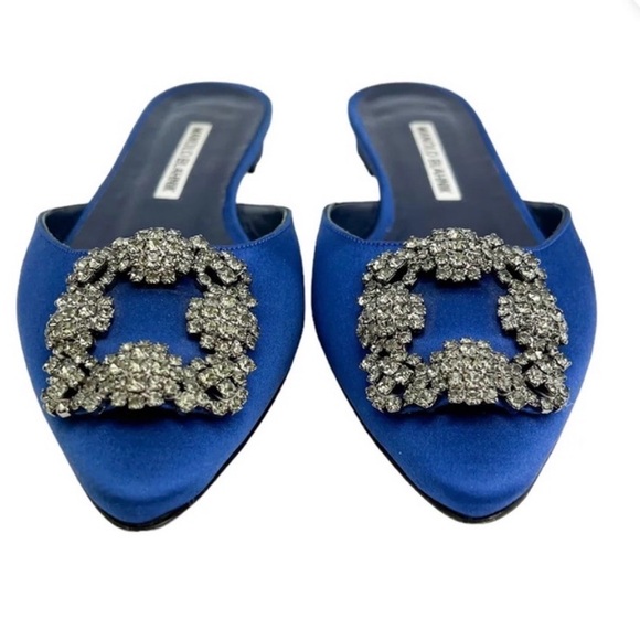 Manolo Blahnik Hangisi Mules size 36 - Picture 4 of 10